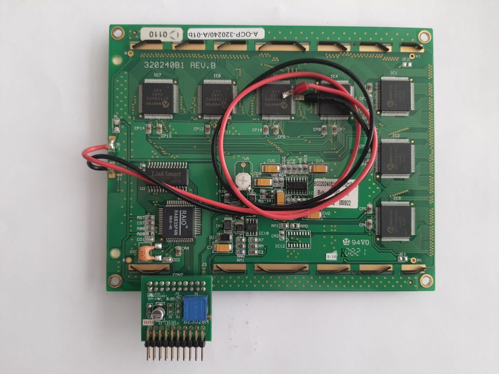 DU 6000 LCD EKRAN - DU6000 LCD SREEN ARKA GÖRÜNÜM